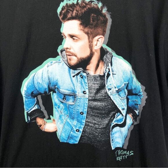 THOMAS RHETT | Double Sided Country Concert Tour Graphic Tee Unisex Size XL - Picture 3 of 7